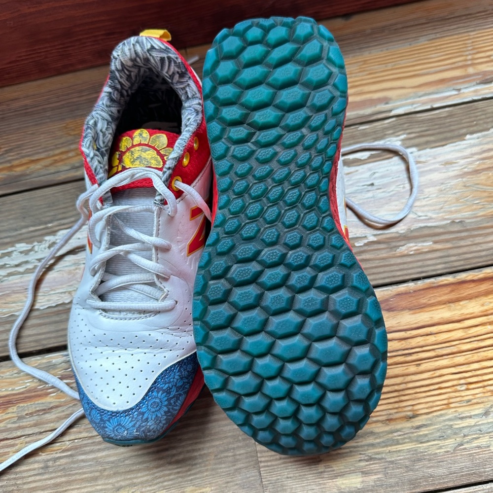 New Balance David Sunflower Seed Turf Shoes Gem